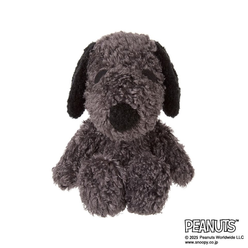 Rakuten - ハロー! MY スヌーピー 手のひらサイズ チャコール