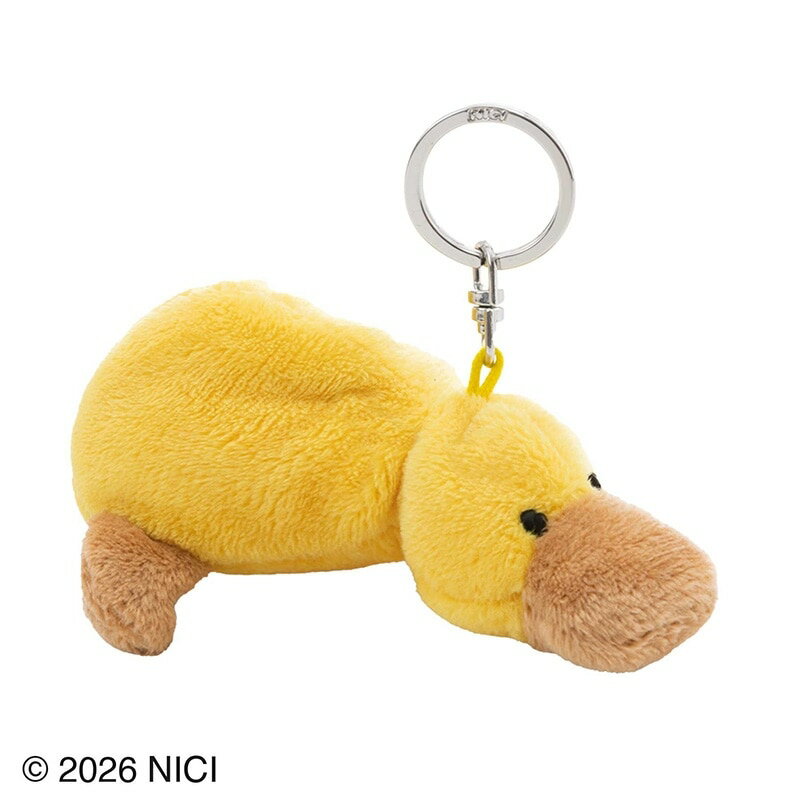 乐天商城 - ニキ NICI ぬいぐるみキーリング ダックエマ