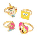 SpongeBob SquarePants スポンジ・ボブ リング4個セット ICE