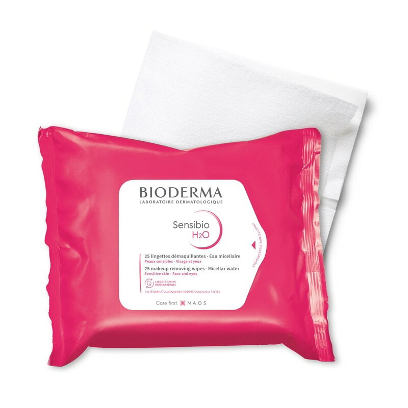 BIODERMA ビオデルマ サンシビオ エイチツーオークレンジングシート