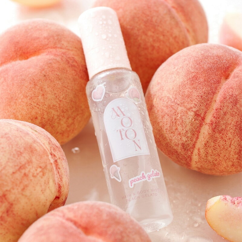 MOTON モトン ヘア&ボディミスト ピーチジェラートのサムネイル