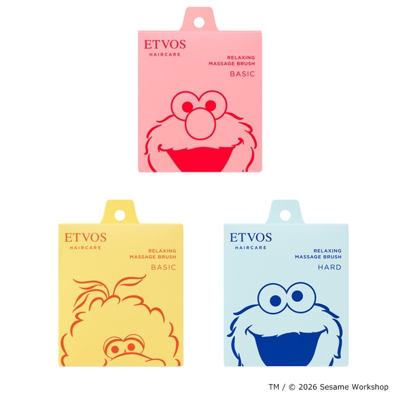 Rakuten - ETVOS エトヴォス リラクシングマッサージブラシ セサミストリート