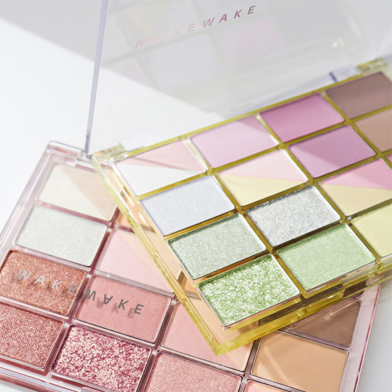 WAKEMAKE ウェイクメイク ソフトブラーリングアイパレット 17・18のサムネイル