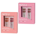 INTO U イントゥーユー スーパーマットリップ&チークマッドミニセット シュガーダストコレクション