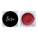 &be アンドビー クリームチーク ラディーレッド
