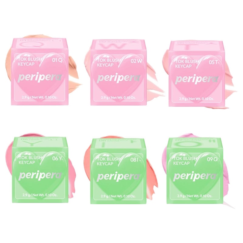 peripera ペリペラ トック ブラッシュ キーキャップ 01・02・05・06・08・09のサムネイル