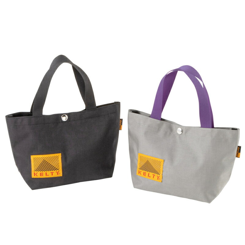 KELTY ケルティ ミニトートバッグ ブラック／グレー