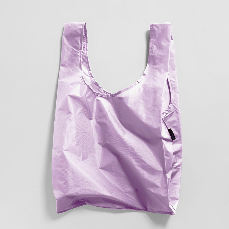 BAGGU スタンダード メタリック ライトピンク