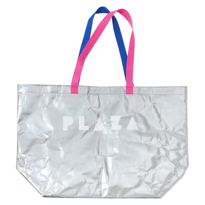 Rakuten - PLAZA ロゴバッグ Lサイズ