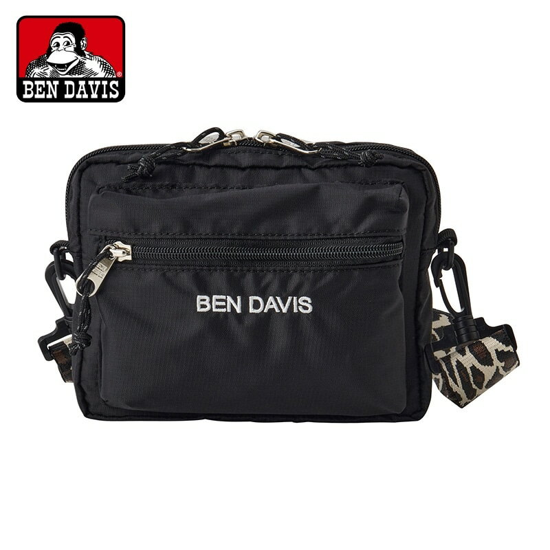 Rakuten - BEN DAVIS ベン デイビス レオパショルダーバッグ ブラック