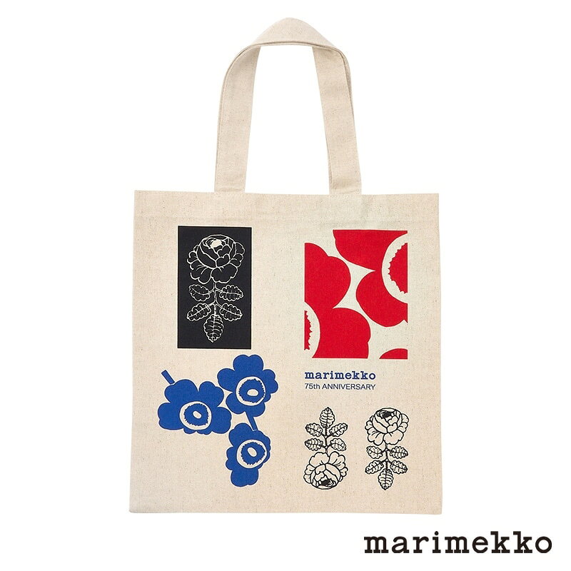 【日本限定】marimekko マリメッコ 75th anniversary トートバッグ