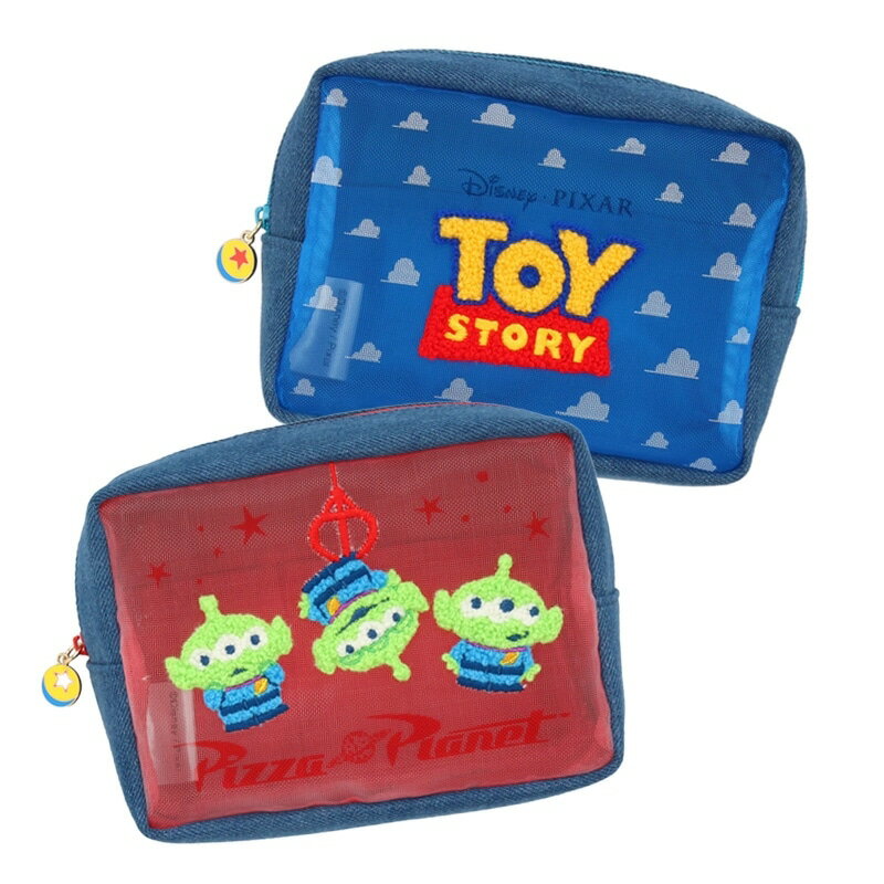 TOY STORY トイ・ストーリー デニムスクエアポーチのサムネイル