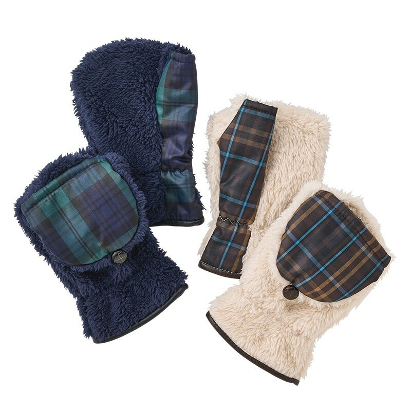 Chewiny チュウイニー ボアフードミトン