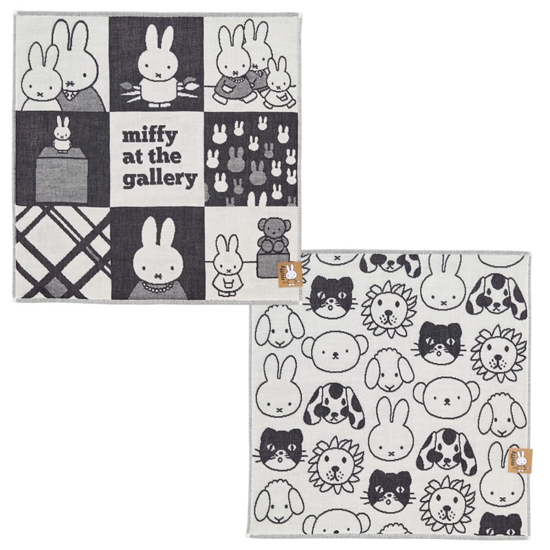 Rakuten - ミッフィー Miffy 3重ガーゼハンカチ