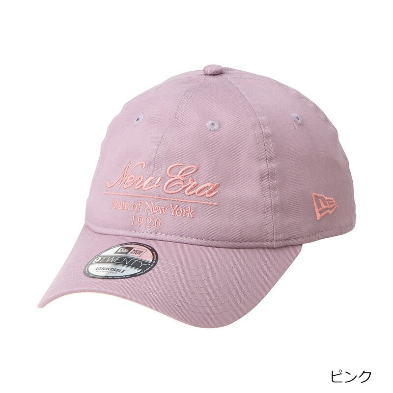 楽天市場】new era（カラーピンク）（キャップ｜レディース帽子