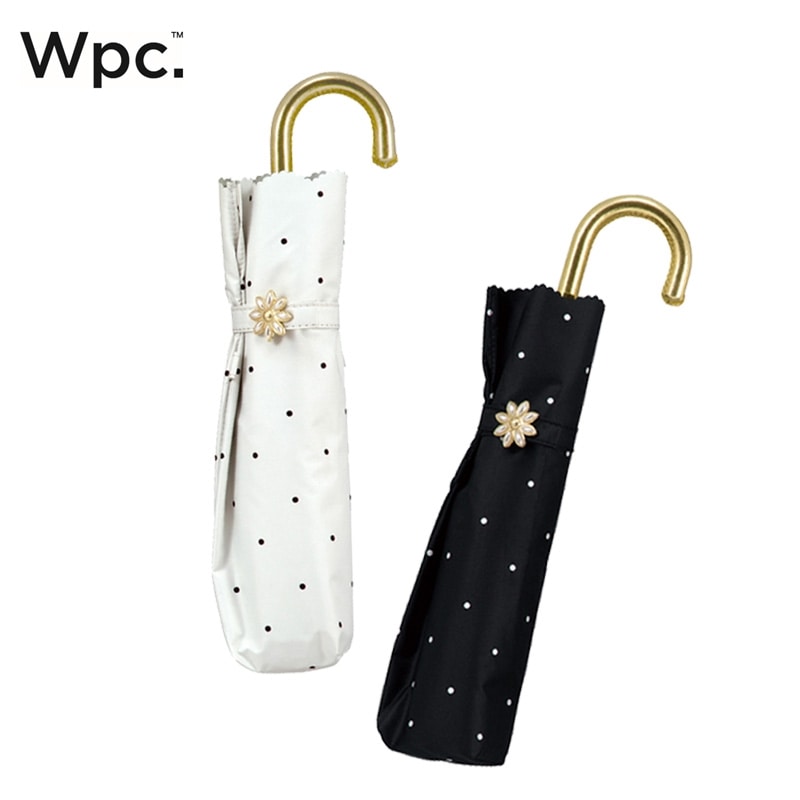 Rakuten - Wpc.折りたたみ傘 ドットフラワーミニ 遮光 日傘