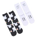 ミッフィー Miffy ナインチェ クルーソックス