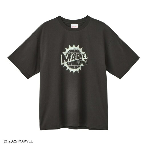 Disney(ディズニー)マーベル/コミックロゴ ビッグシルエットTシャツ Disney(ディズニー)マーベル/コミックロゴ ビッグシルエットTシャツ