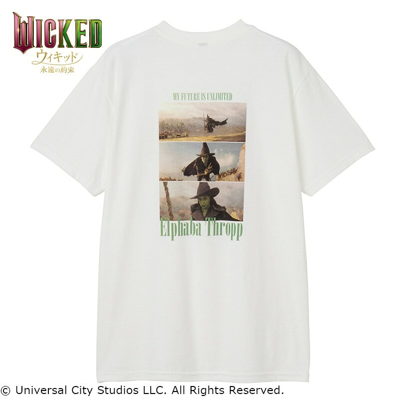 Rakuten - 【ワイドシルエット】WICKED / ウィキッド / Tシャツ エルファバ ホワイト