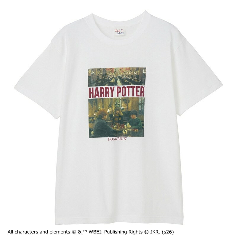 Rakuten - Harry Potter / ハリーポッター / フォトTシャツ ホワイト（ベーシック）