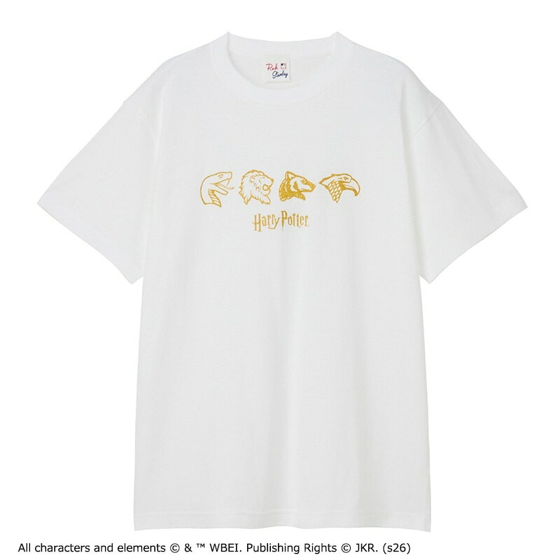 Rakuten - Harry Potter / ハリーポッター / Tシャツ アイコン ホワイト（ベーシック）