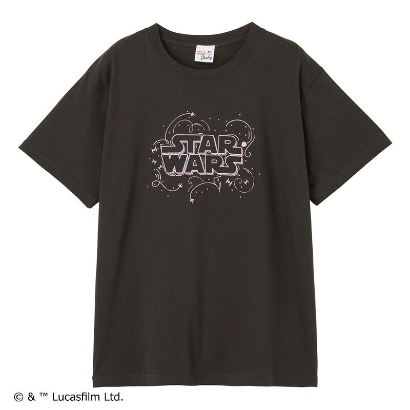 Rakuten - STAR WARS / スターウォーズ / Tシャツ ロゴ スミクロ (ベーシック)