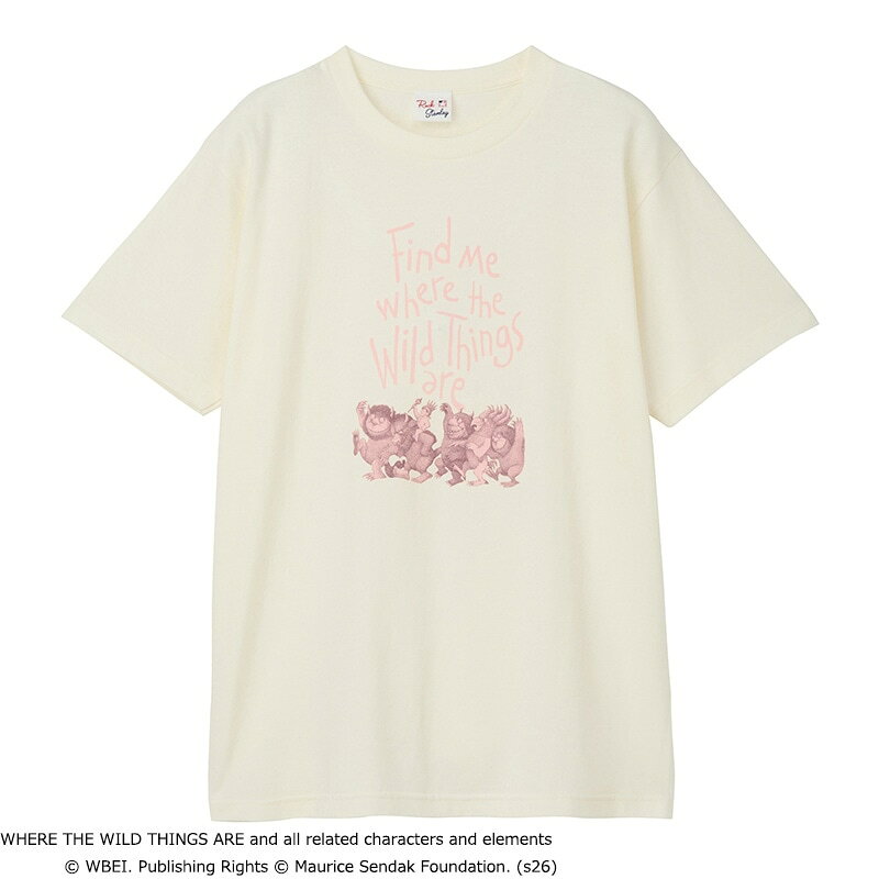 かいじゅうたちのいるところ / Tシャツ アイボリー（ベーシック）
