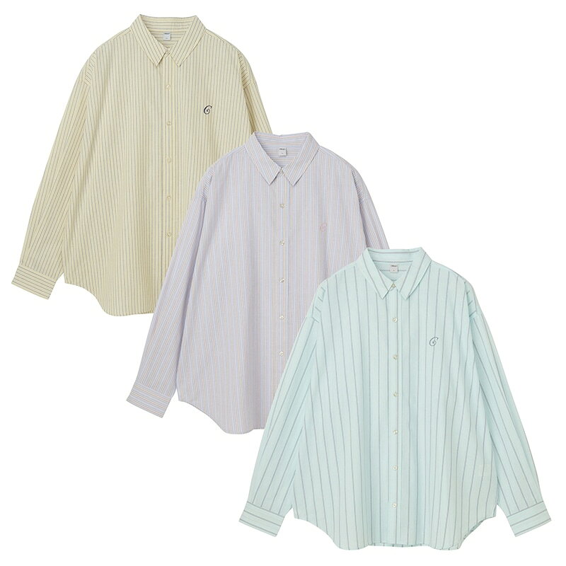 Rakuten - CREALY クリアリー ビッグシャツ ストライプ
