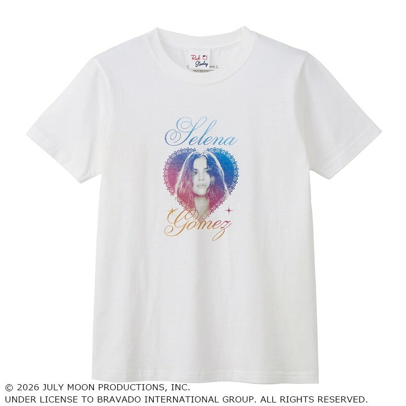 Rakuten - Selena Marie Gomez / セレーナ・ゴメス Tシャツ ホワイト (コンパクト)