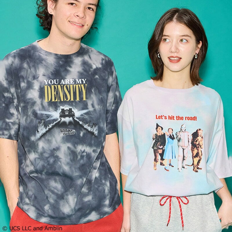 Rakuten - BACK TO THE FUTURE / バック・トゥー・ザ・フューチャー / Tシャツ タイダイ（ビッグ）