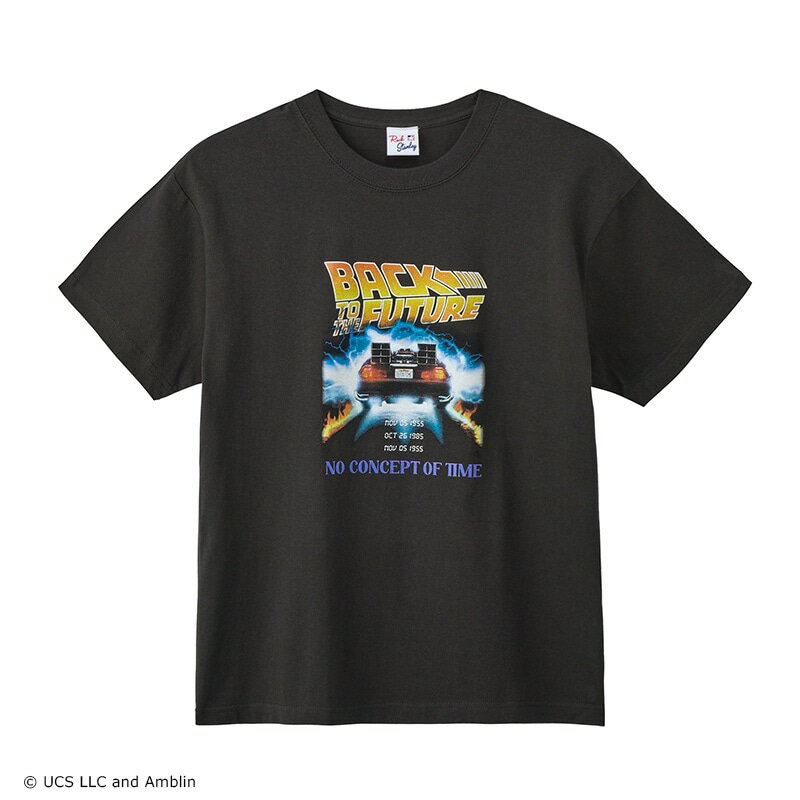 Rakuten - BACK TO THE FUTURE / バック・トゥー・ザ・フューチャー / Tシャツ スミクロ (ベーシック)