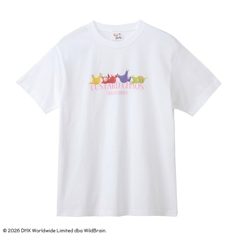 Teletubbies テレタビーズ / Tシャツ ホワイト (ベーシック)