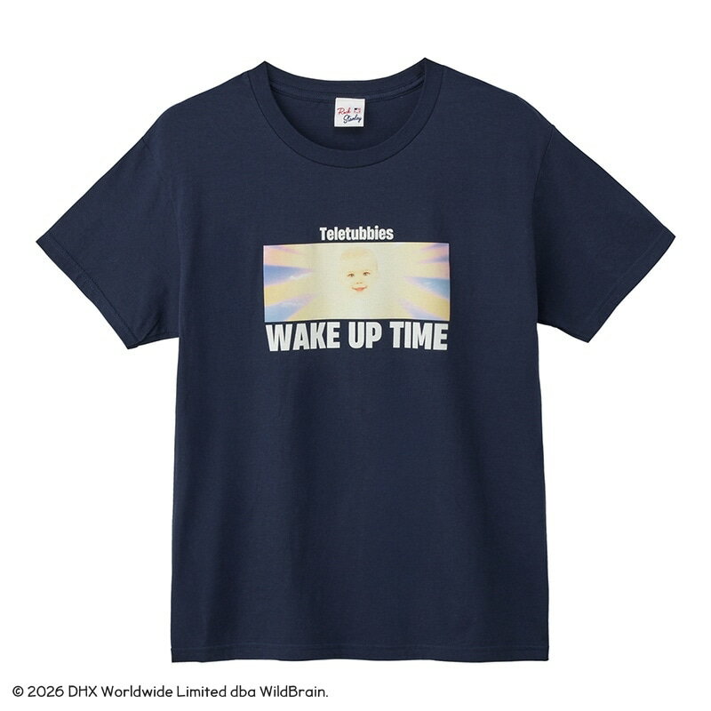 Rakuten - Teletubbies テレタビーズ / Tシャツ ネイビー（ワイドシルエット）