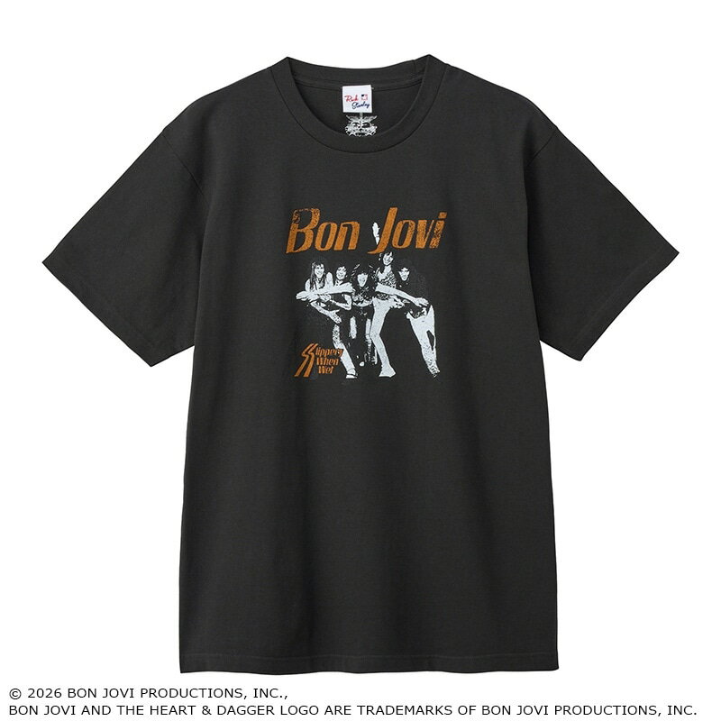 Rakuten - BON JOVI / ボン・ジョヴィ Tシャツ スミクロ (ワイド)