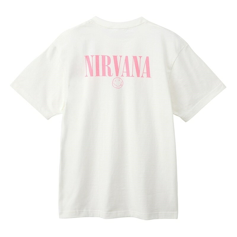 Rakuten - NIRVANA / ニルヴァーナ Tシャツ ホワイト (ワイド)