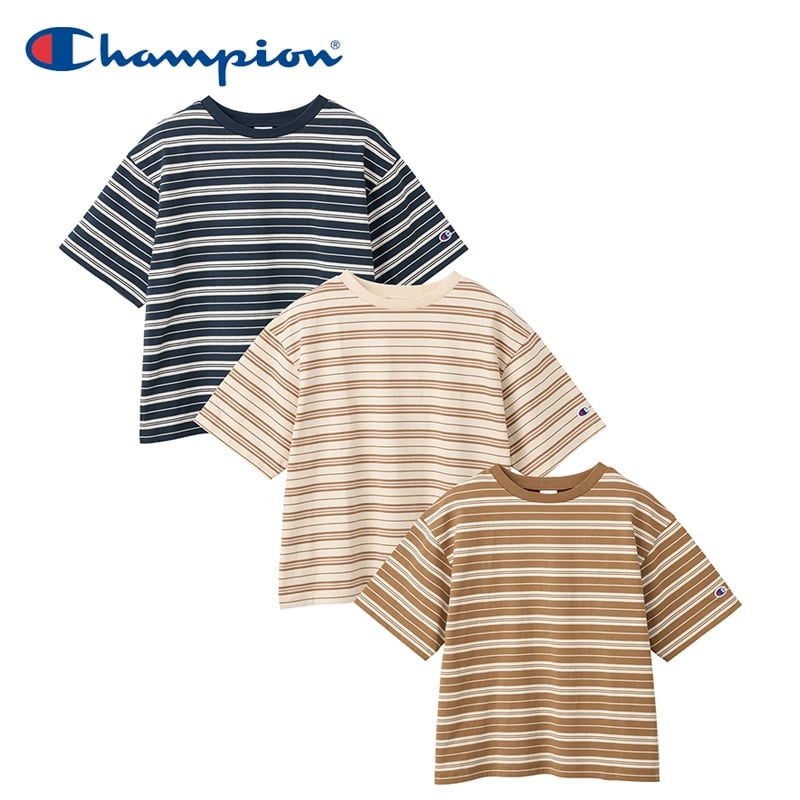 Rakuten - Champion チャンピオン ボーダーTシャツ