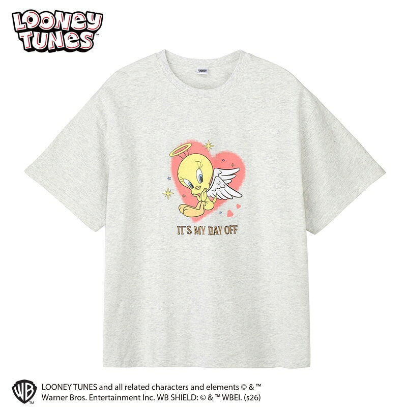 Rakuten - LOONEY TUNES / ルーニー・テューンズ / Tシャツ アッシュ（ビッグ）