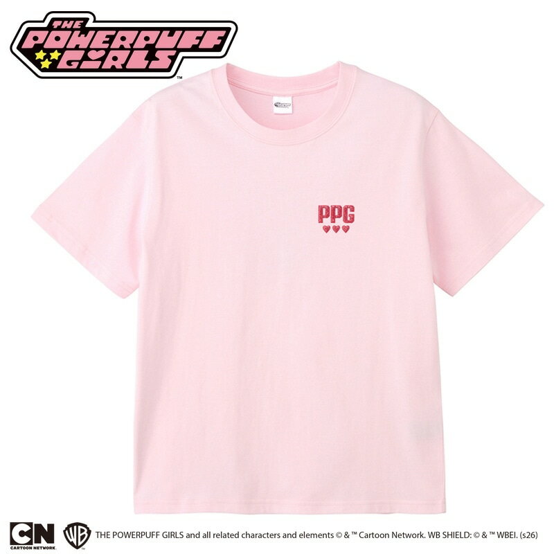 Rakuten - THE POWERPUFF GIRLS / パワーパフ ガールズ / Tシャツ ピンク