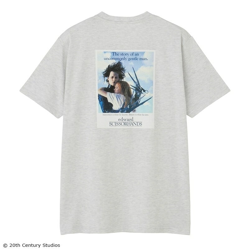 Rakuten - Edward Scissorhands シザーハンズ / Tシャツ アッシュ（ワイド）