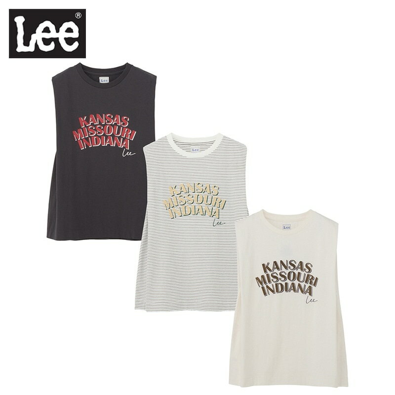 Rakuten - Lee リー ノースリーブTシャツ