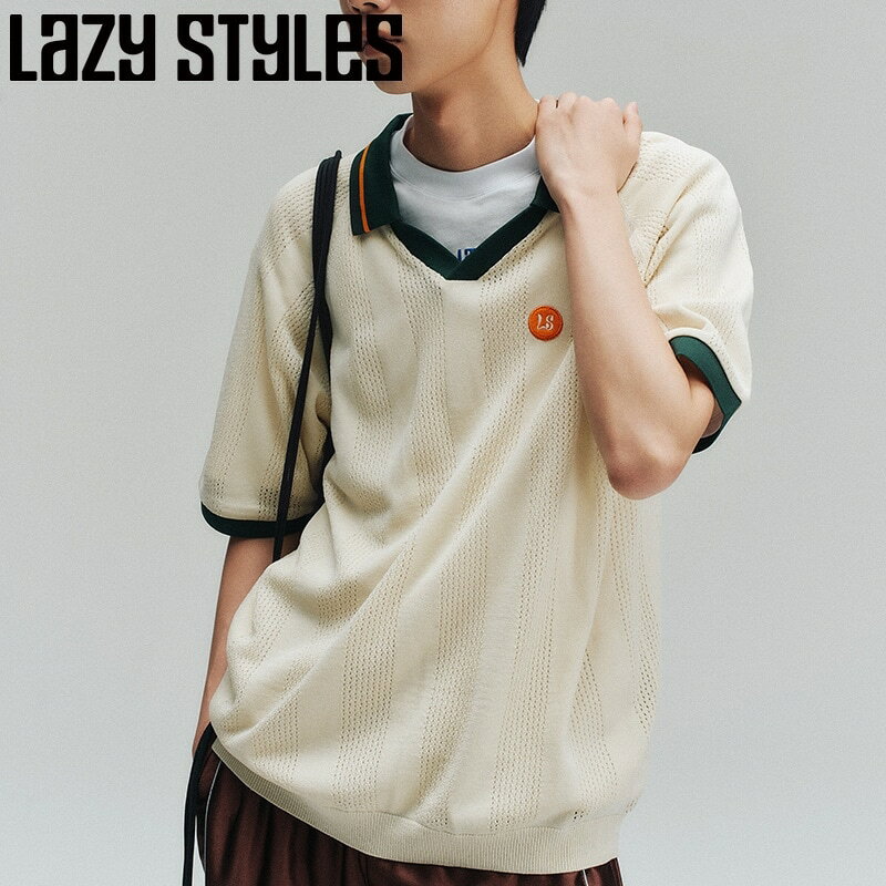 Lazy Styles レイジースタイルズ オーバーサイズ ユニフォームシャツ
