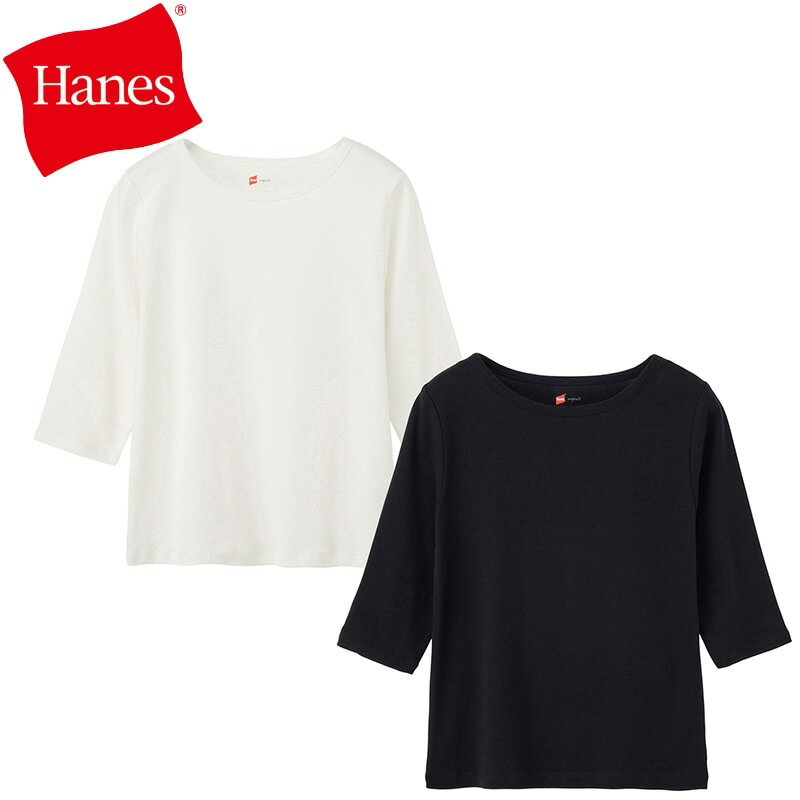 乐天商城 - Hanes ヘインズ 3/4スリーブTシャツ