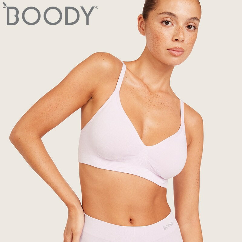 Rakuten - BOODY ブーディ ワイヤレスTシャツブラ オーキッド
