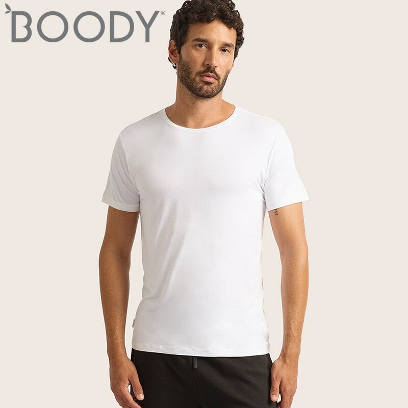 Rakuten - 【メンズ】BOODY ブーディ クルーネックTシャツ ホワイト