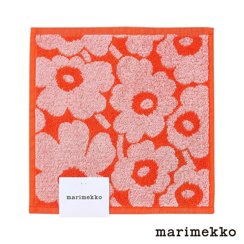 Rakuten - 【日本限定】marimekko マリメッコ Mini Unikko ミニタオル 26×26cm