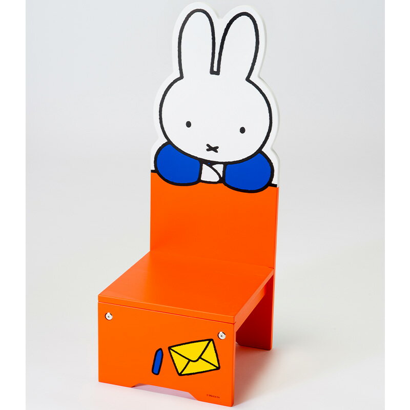 【大型配送・注文後手配品】ミッフィー miffy 木製チェア レター※ラッピング不可