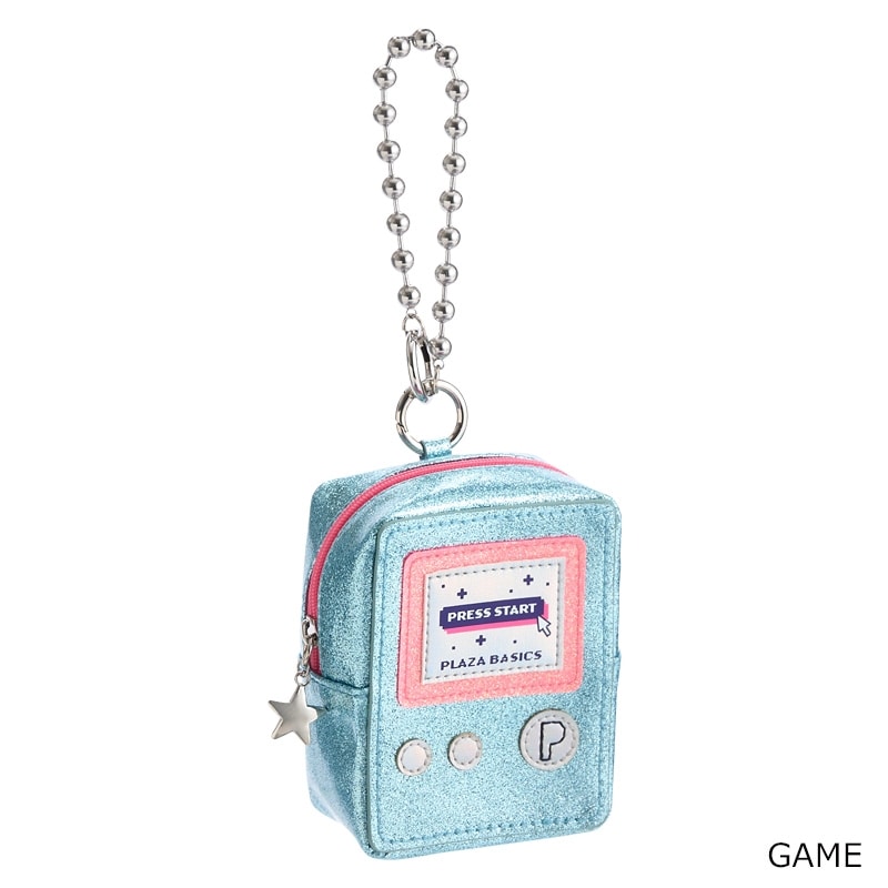PLAZA BASICS チャームポーチ