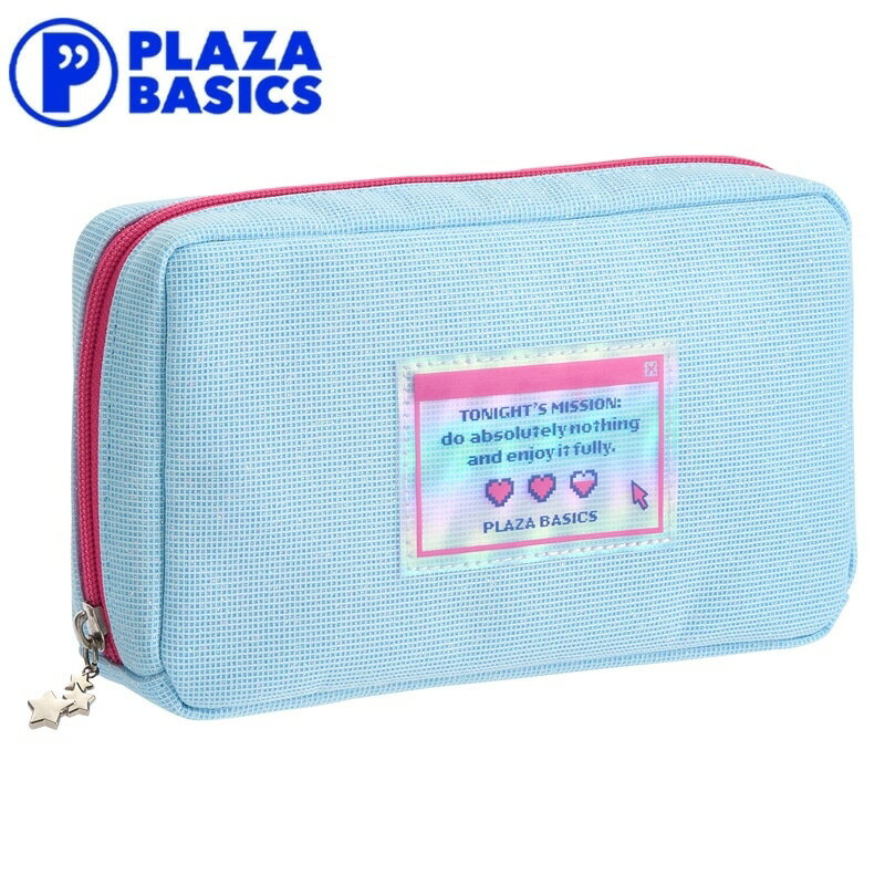 PLAZA BASICS スクエアポーチ Mサイズ