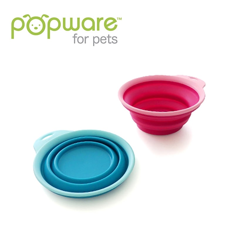 Rakuten - 【ペット用品】Popware ぺたんこボウル Sサイズ