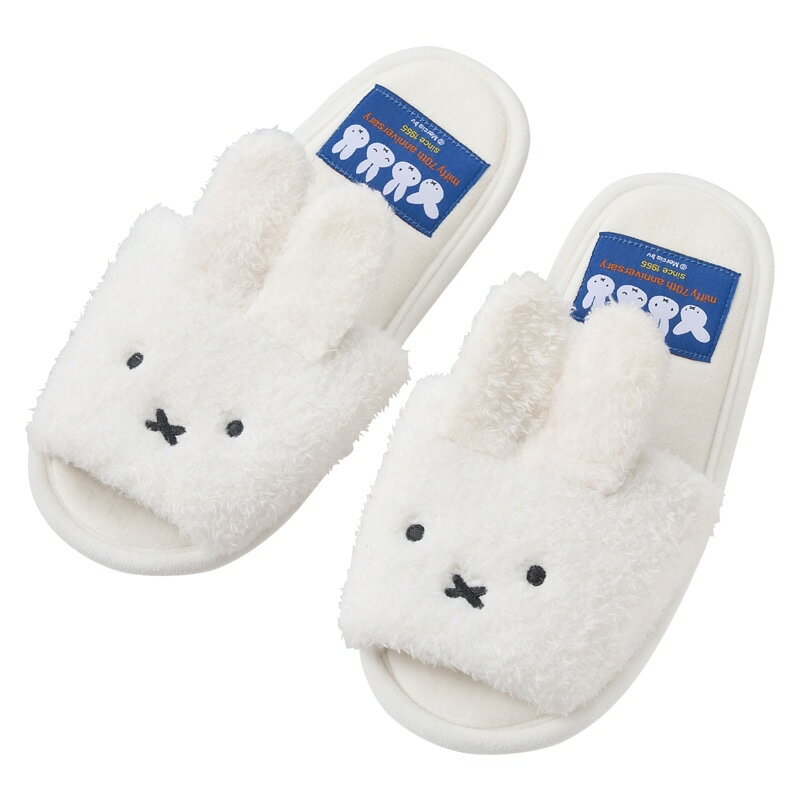 ミッフィー Miffy オープントゥスリッパ